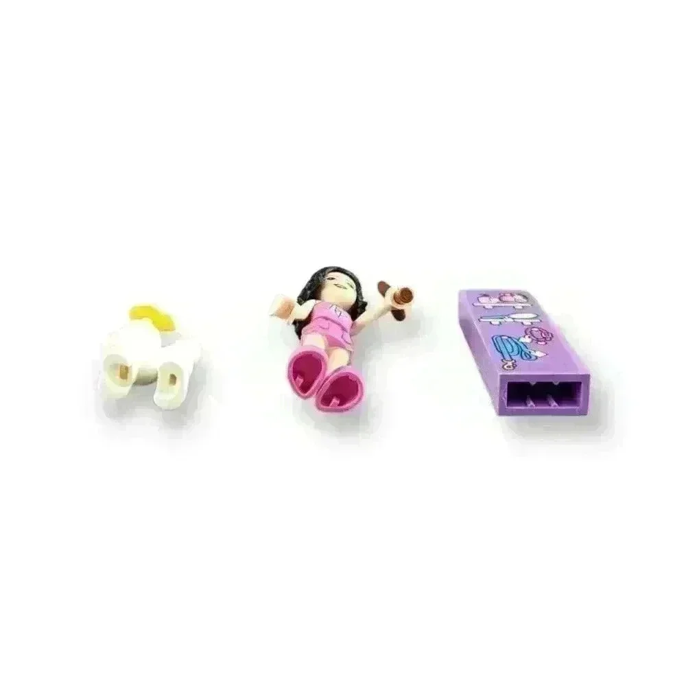 Lego Friends Doggy Day Care 41691 Emma Minifigure frnd357 & Poodle Dog 11575pb04 - Picture 6 of 6
